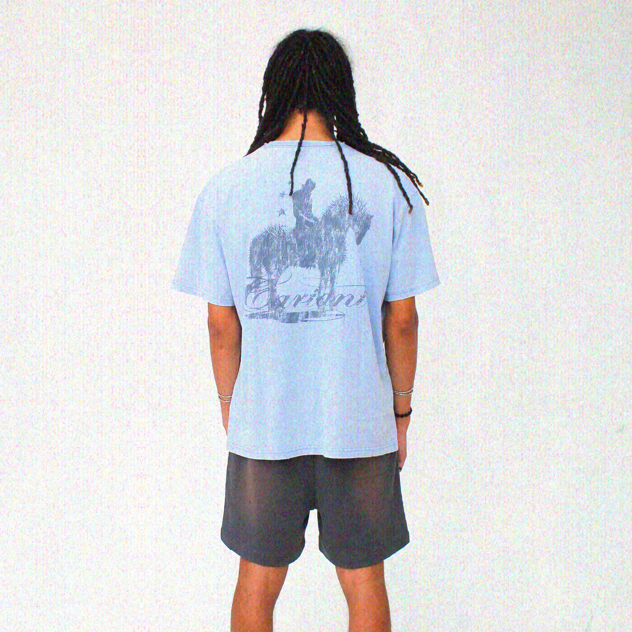 CARIANI® Script Sun-Faded Cotton Shorts