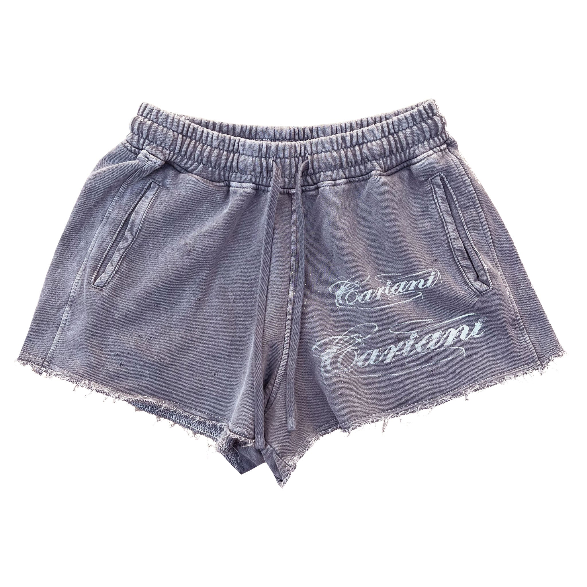 CARIANI® Raw Edge Women's Script Shorts