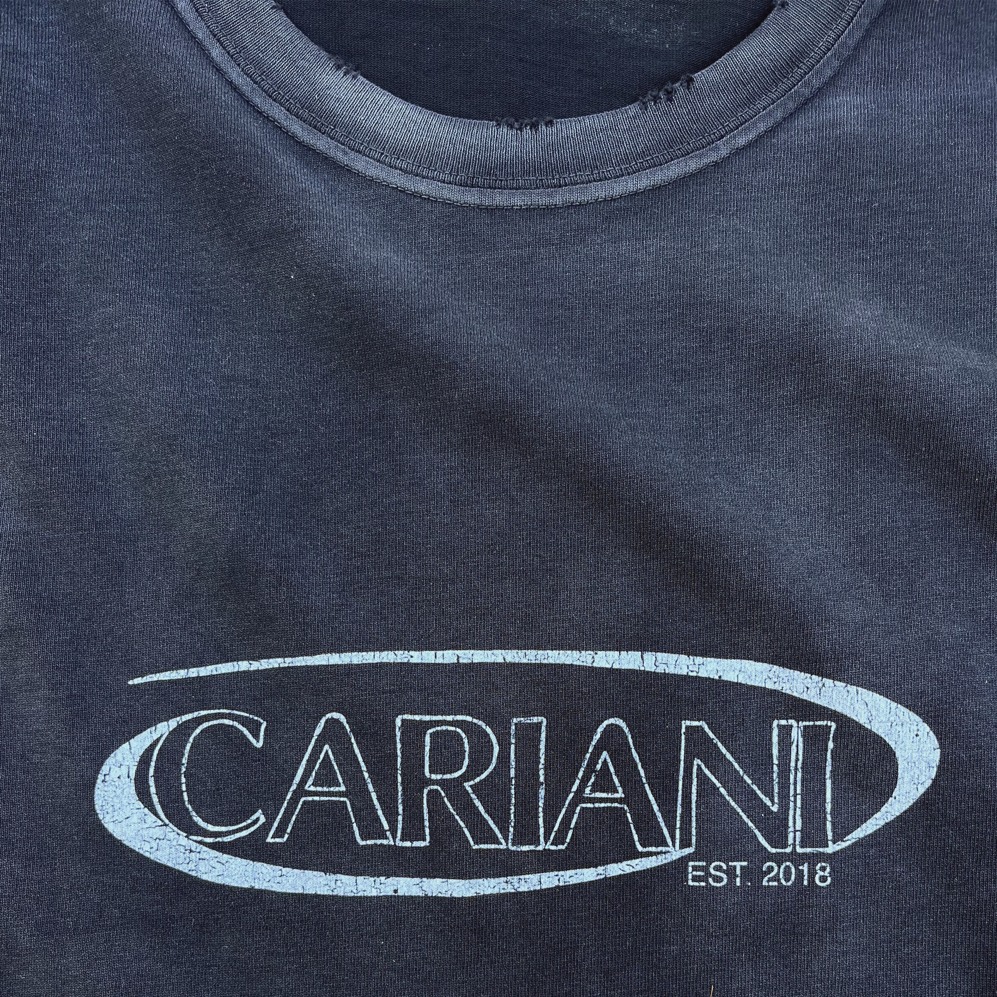 CARIANI® Cracked Oval Logo Tee
