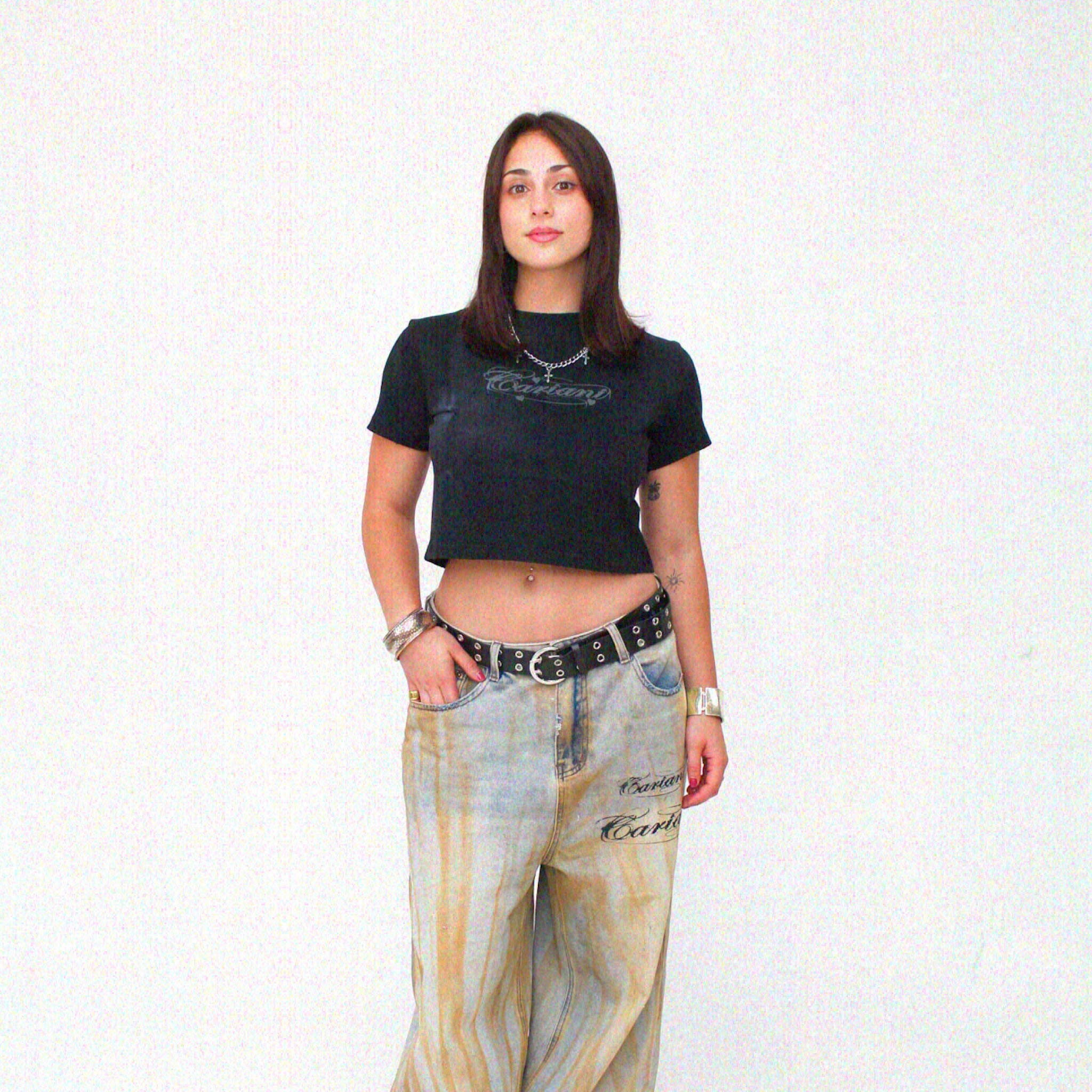 CARIANI® Women's Cropped Baby Tee