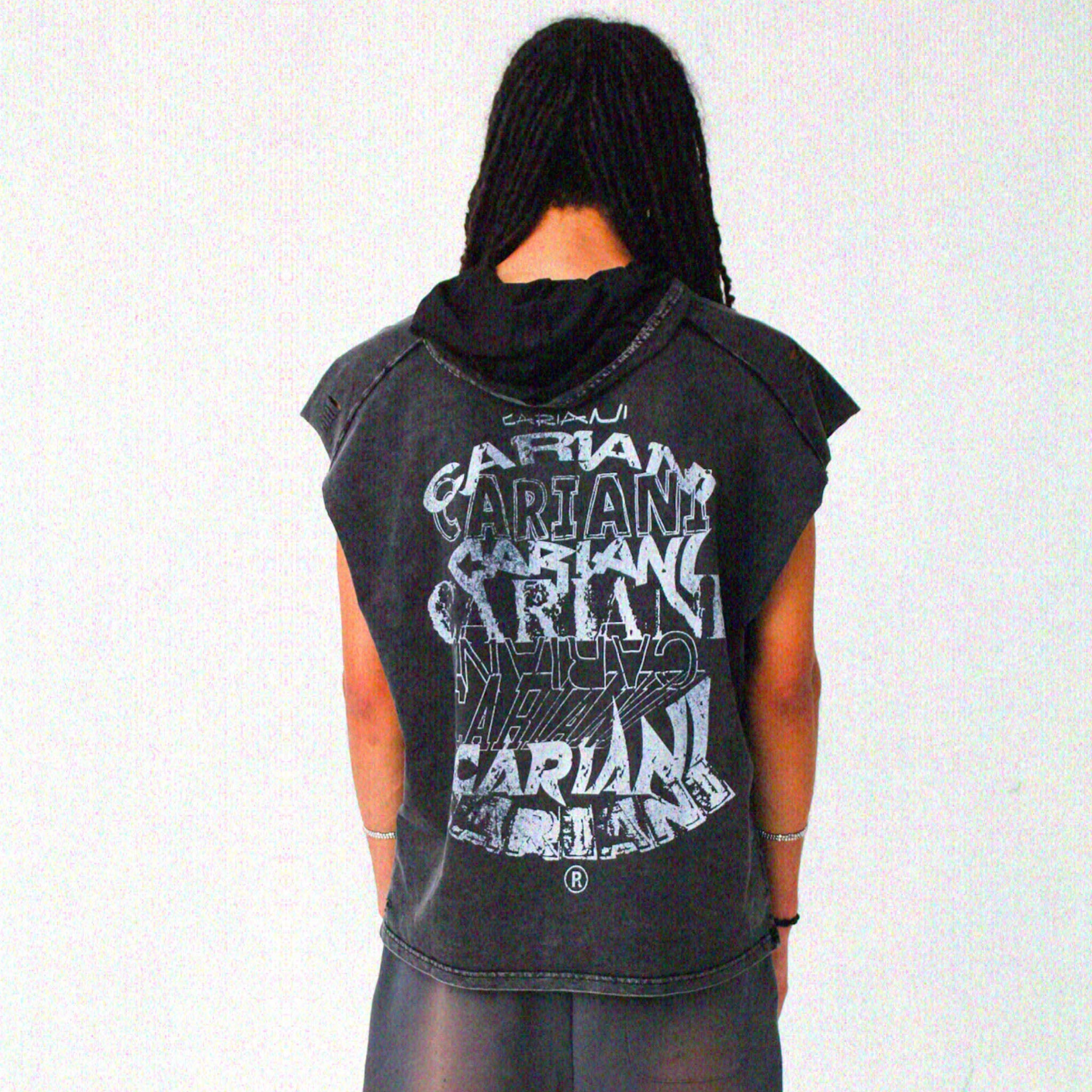 CARIANI® Lightweight Hooded Cross Tank