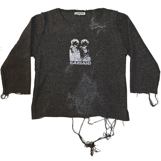 CARIANI® Cropped Logo Sweater