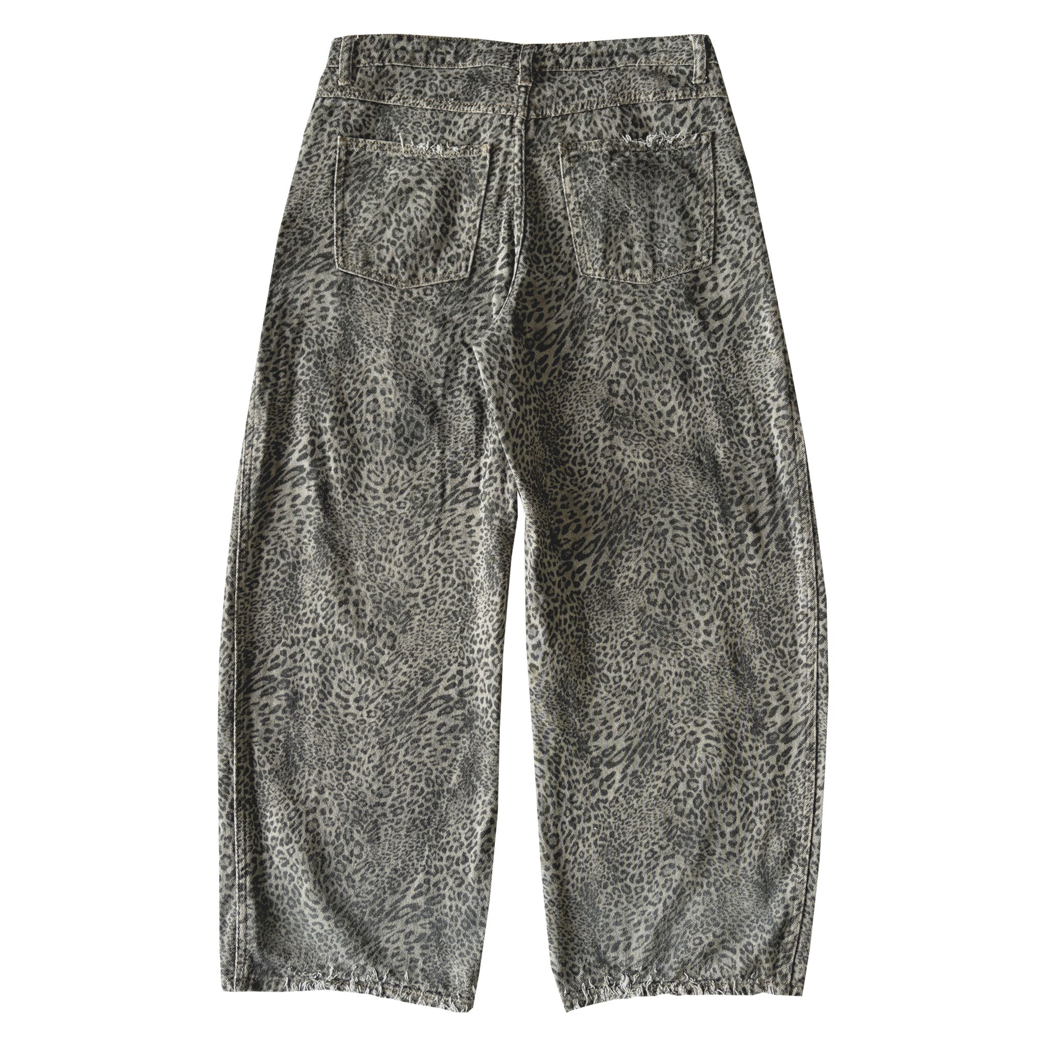 CARIANI® Leopard Barrel Jeans