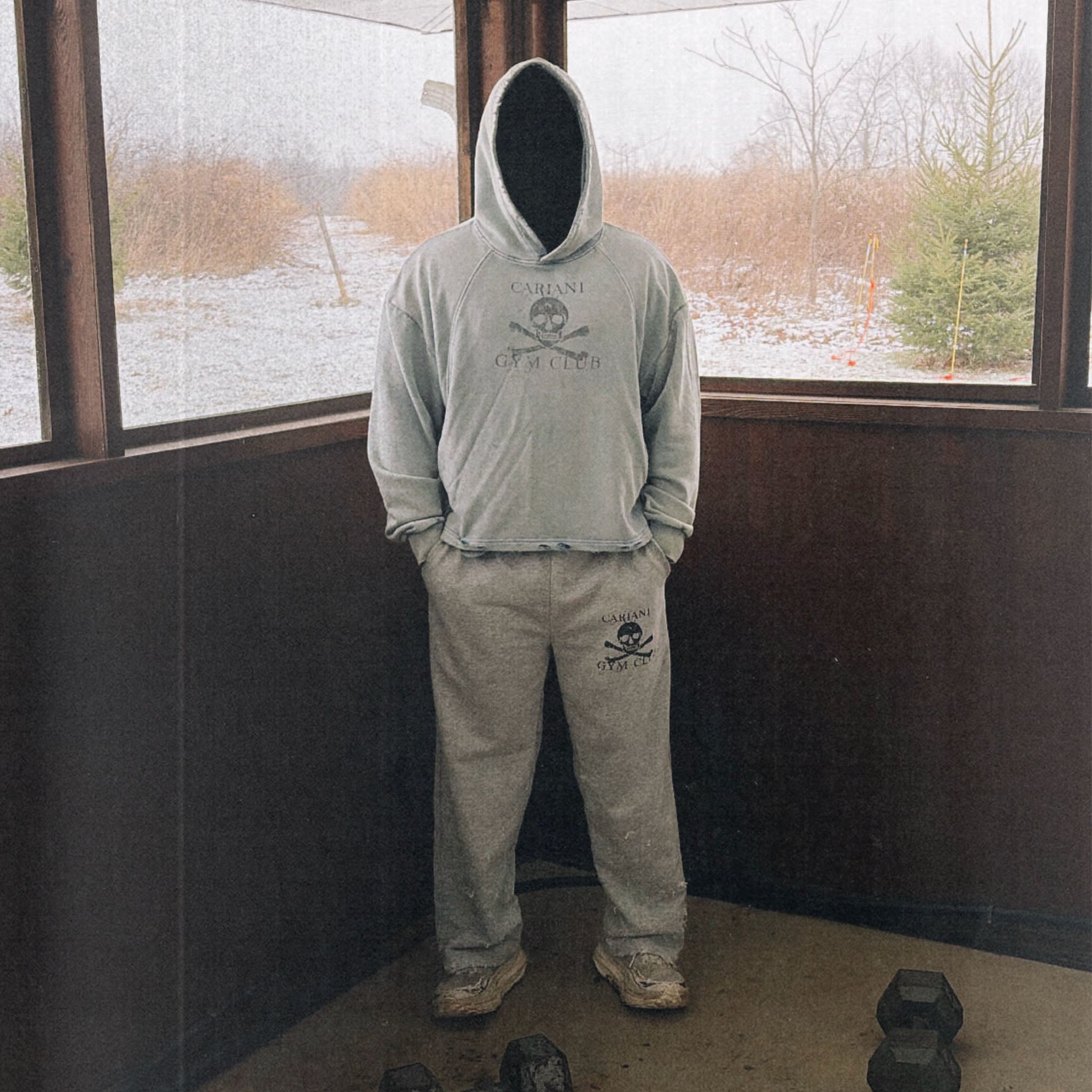 CARIANI® Gym Club Boxy Pump Cover Hoodie