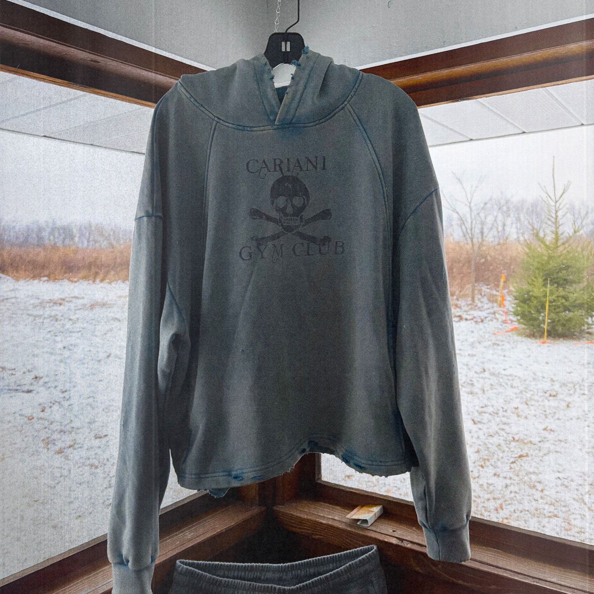 CARIANI® Gym Club Boxy Pump Cover Hoodie