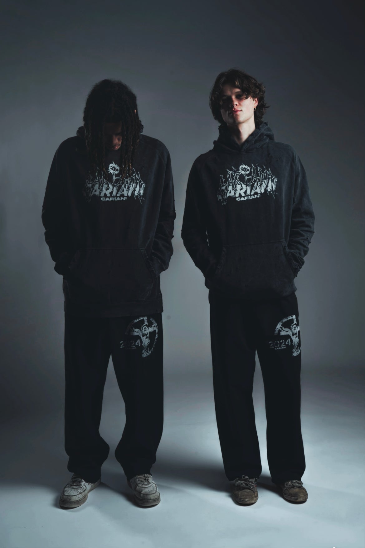 CARIANI® Logo Stack Hoodie