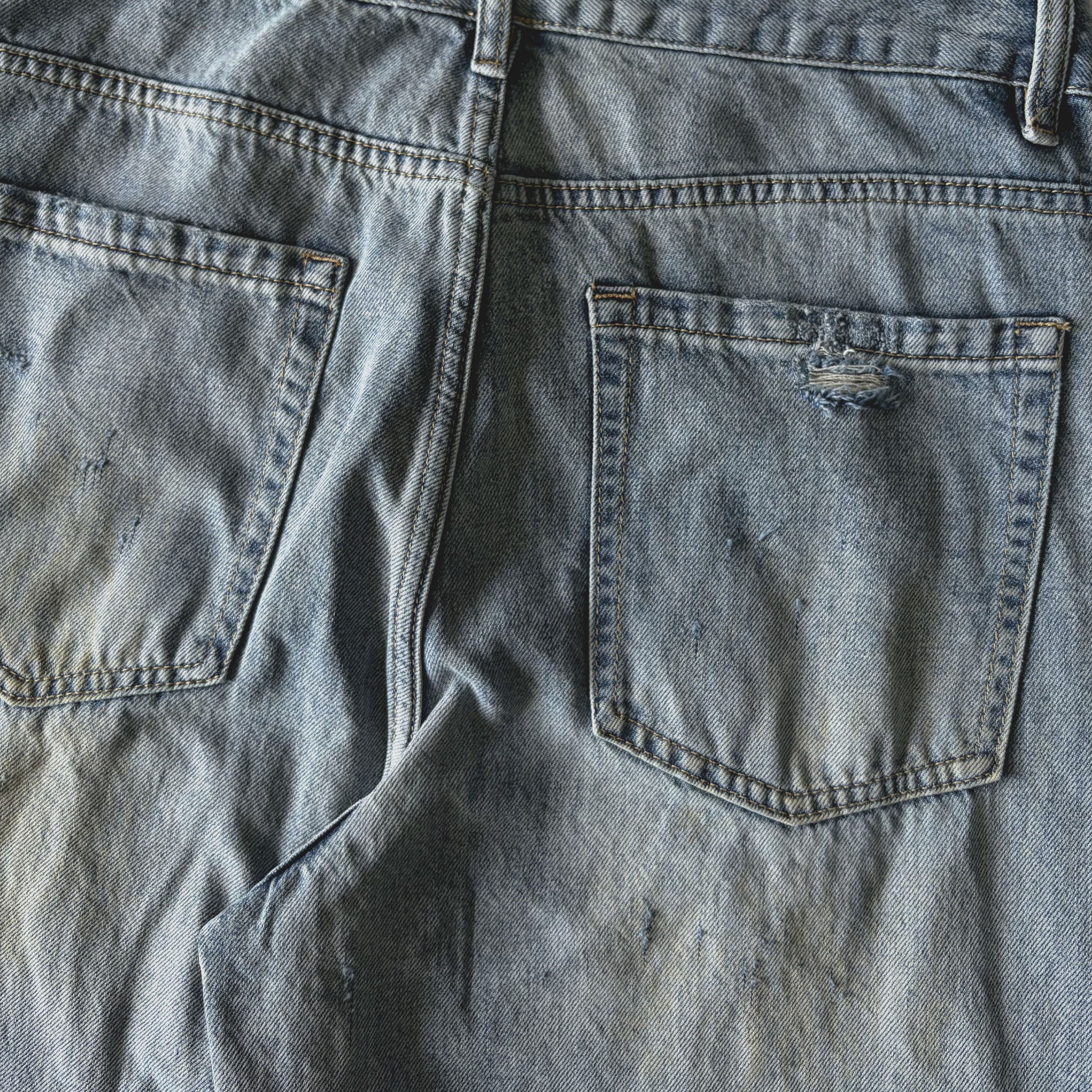 CARIANI® Logo Barrel Jeans