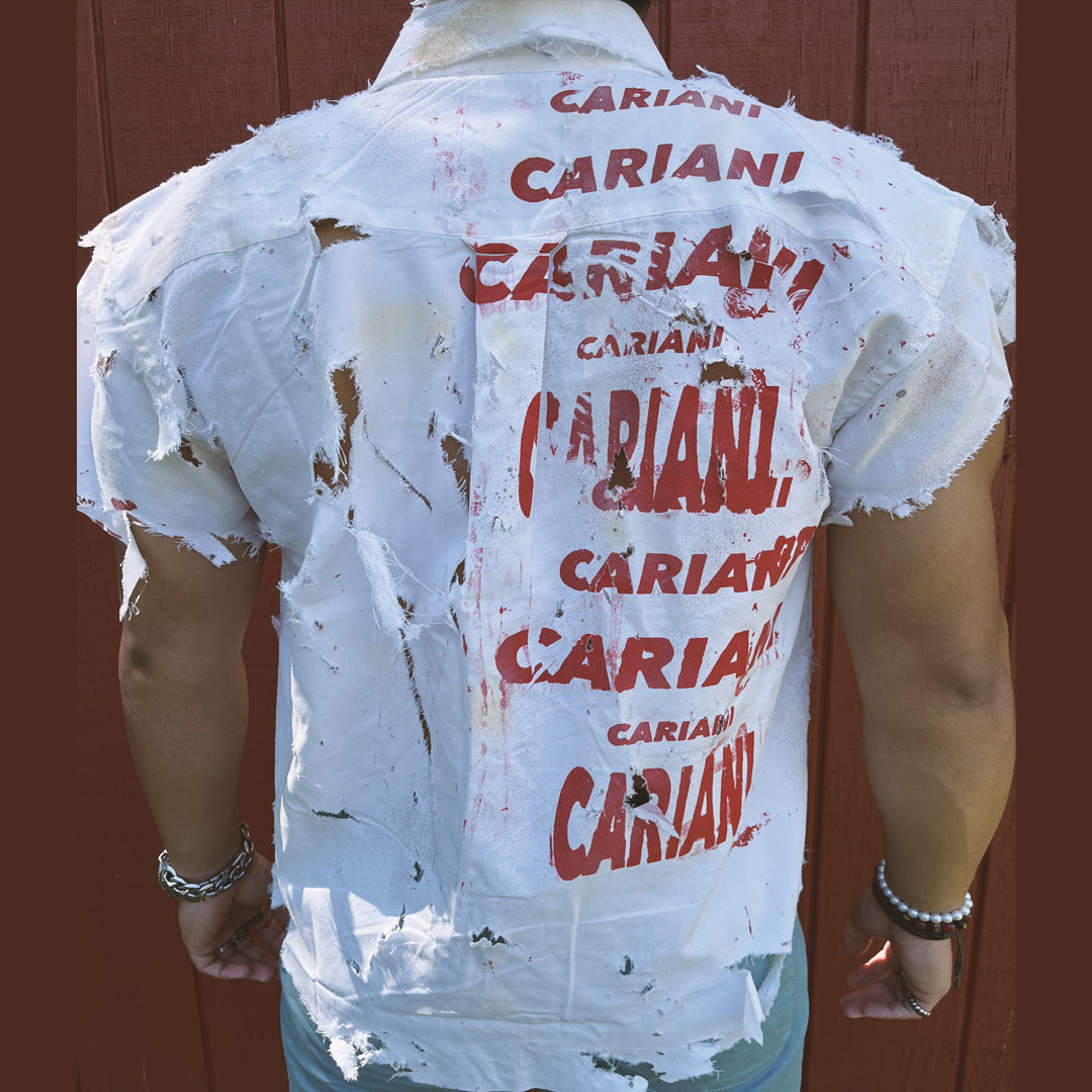 CARIANI™ Destroyed Logo Button-Up