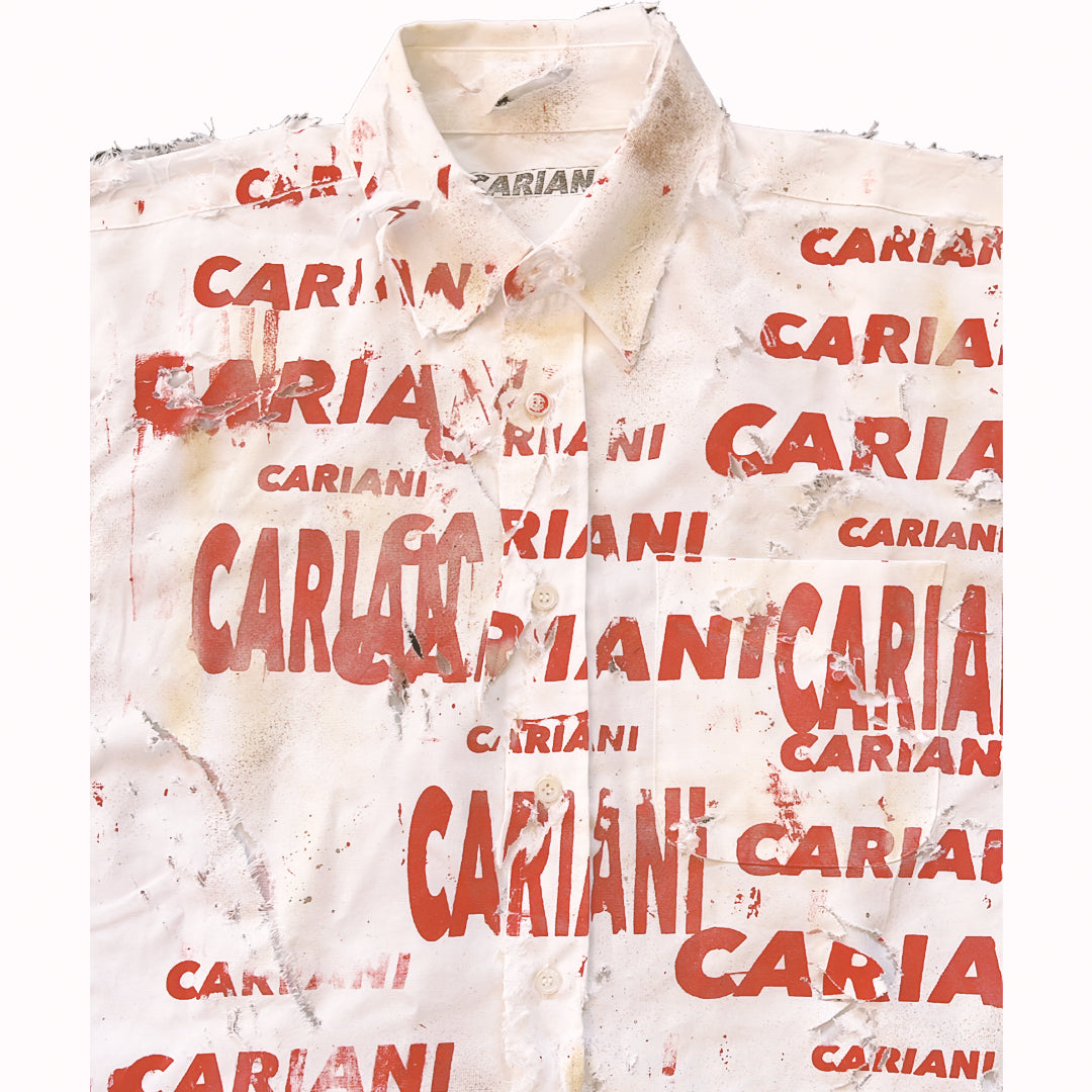 CARIANI™ Destroyed Logo Button-Up