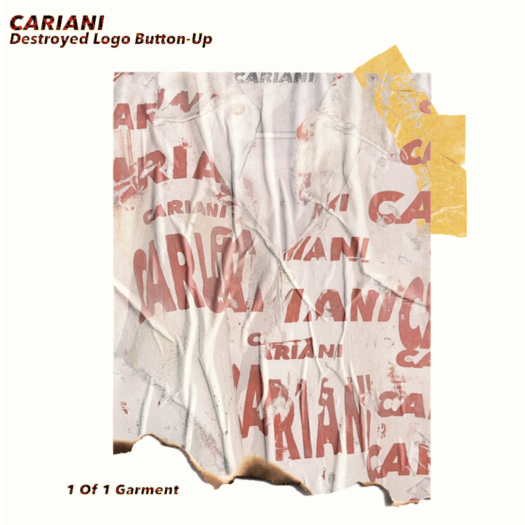 CARIANI™ Destroyed Logo Button-Up